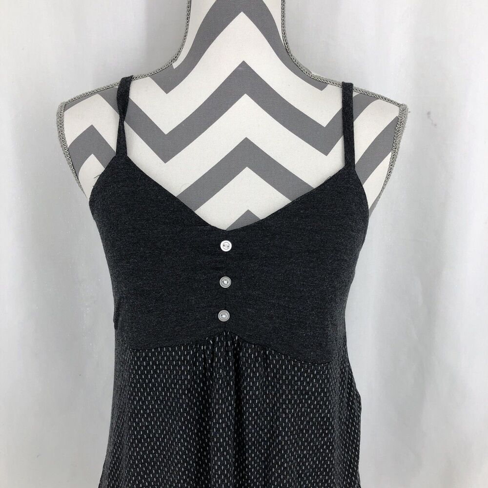 Blue 84 Gray Tank Top Silver Glitter Oregon Ducks Cami Large USA